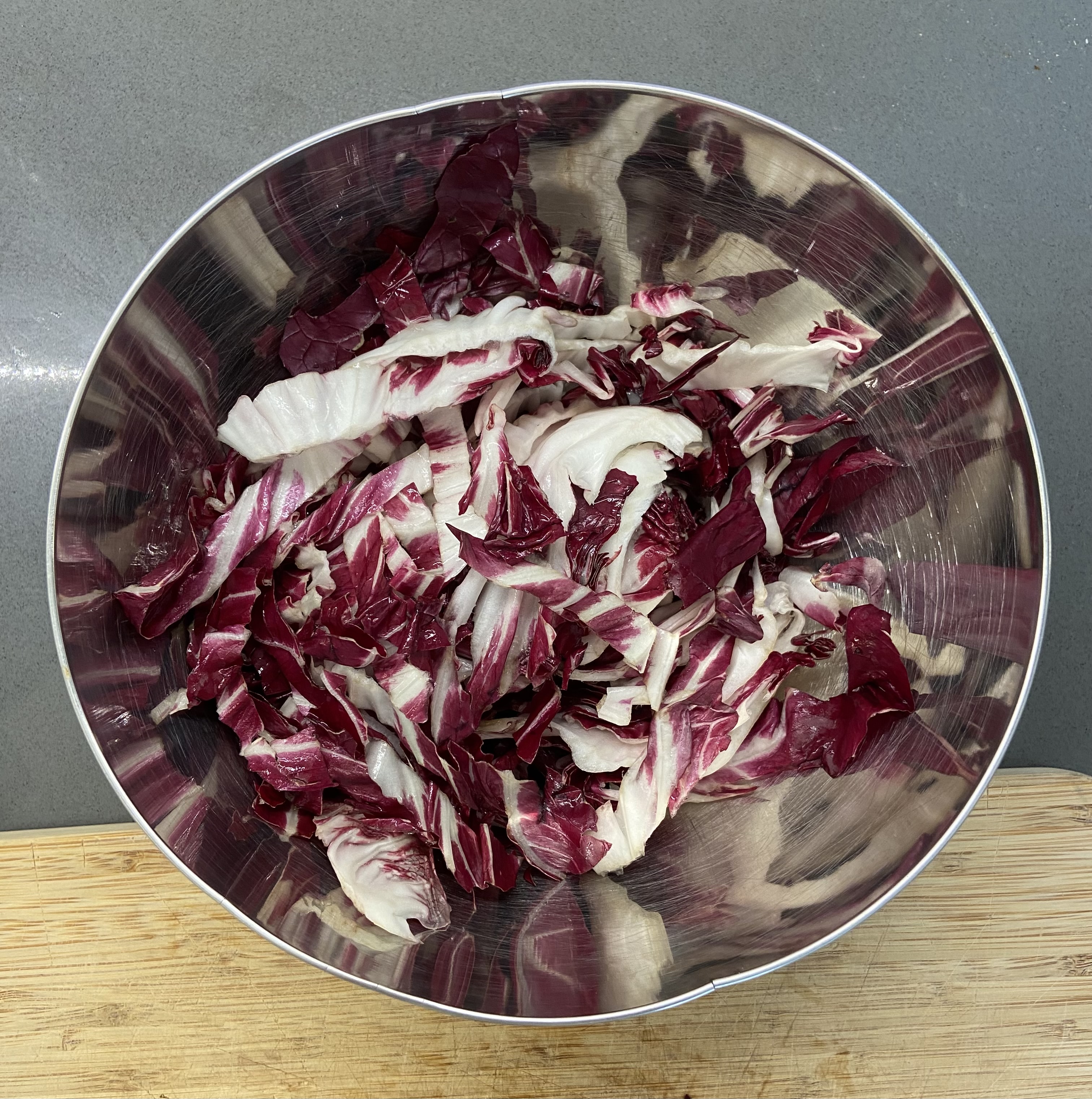 Radicchio in bowl